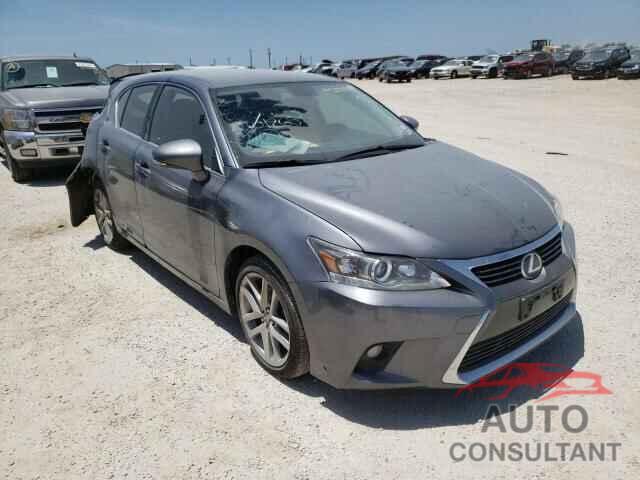 LEXUS CT 200 2017 - JTHKD5BH0H2301265
