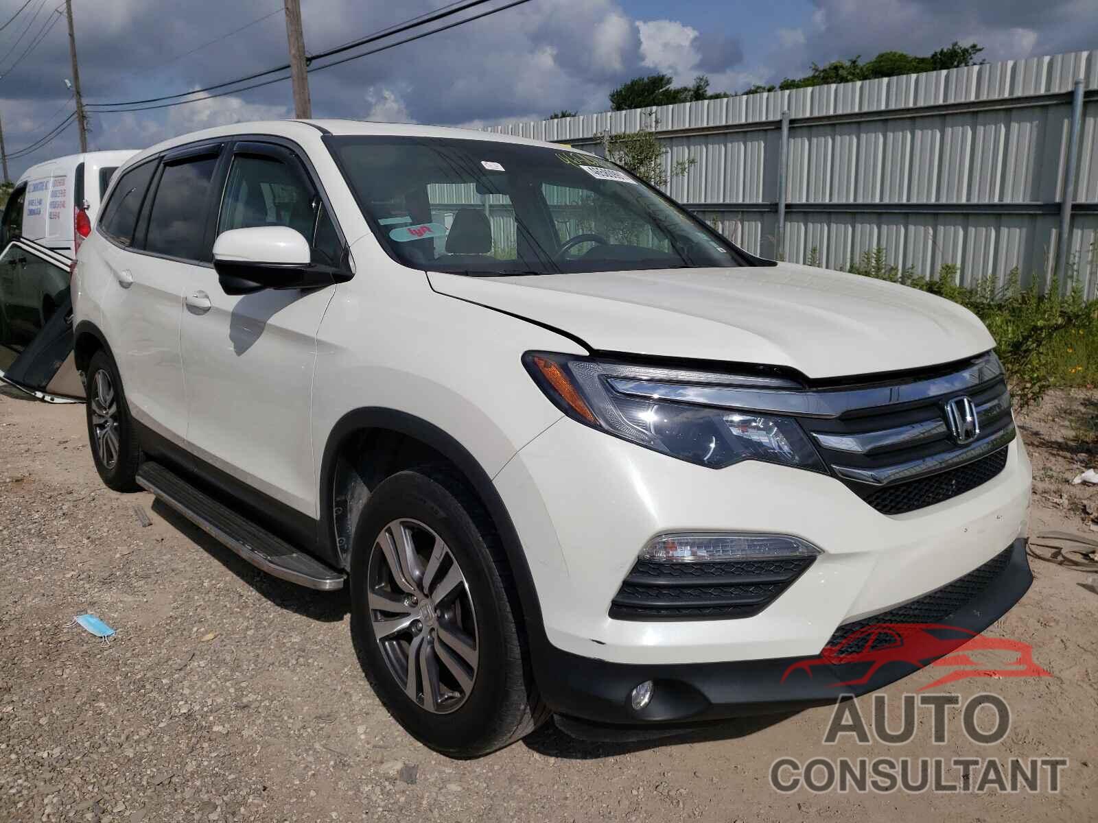 HONDA PILOT 2017 - 5FNYF5H59HB045997