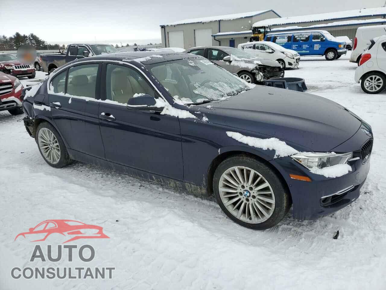 BMW 3 SERIES 2014 - WBA3B9C58EP458741