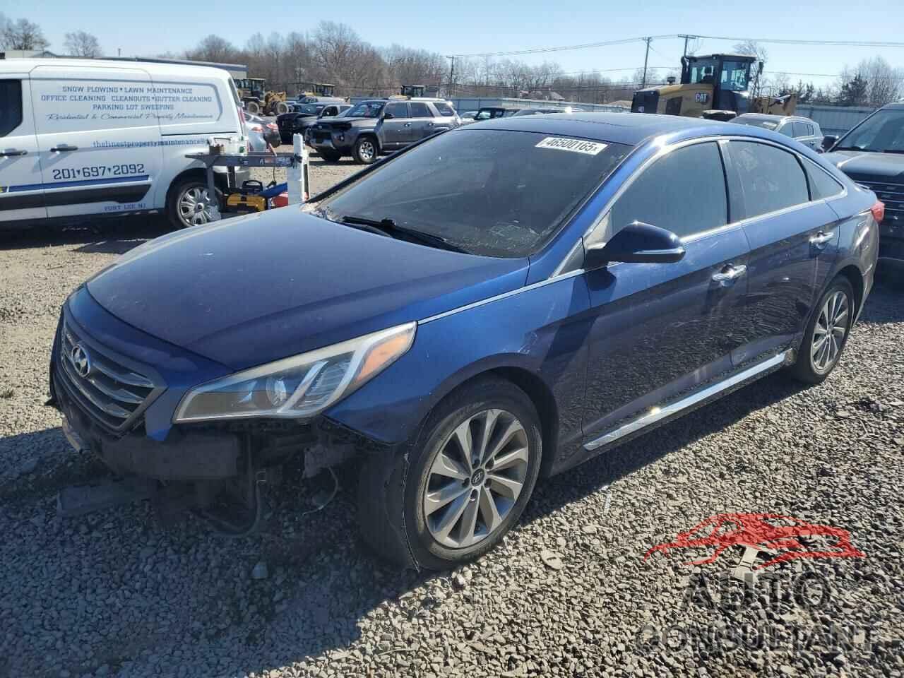 HYUNDAI SONATA 2017 - 5NPE34AFXHH481753