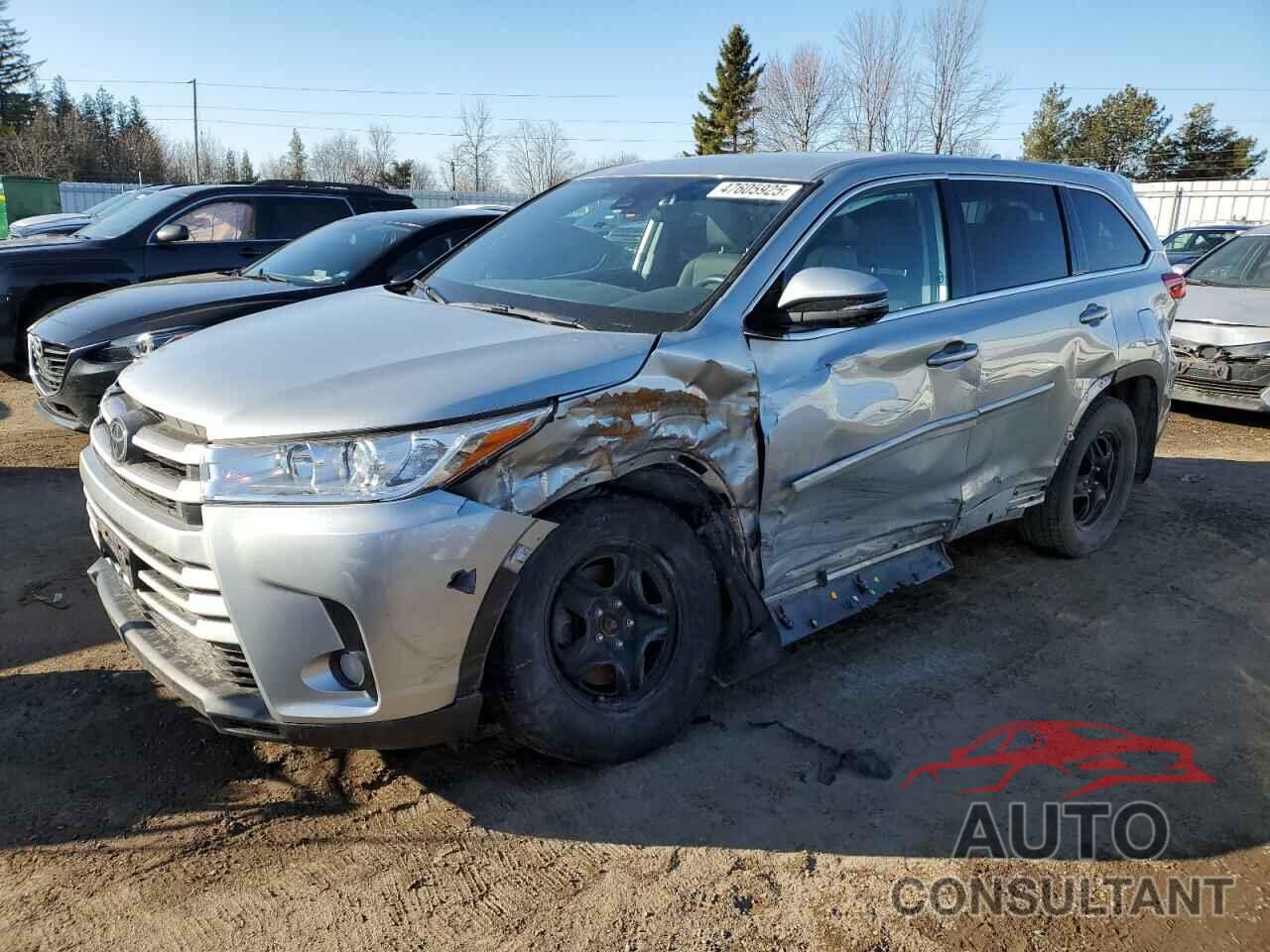TOYOTA HIGHLANDER 2018 - 5TDBZRFH1JS833336