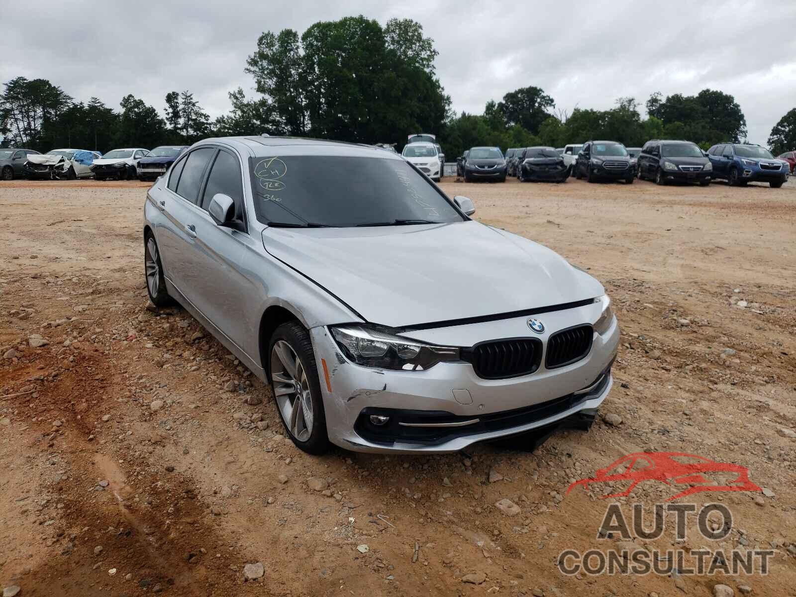 BMW 3 SERIES 2017 - WBA8B9C33HK886013