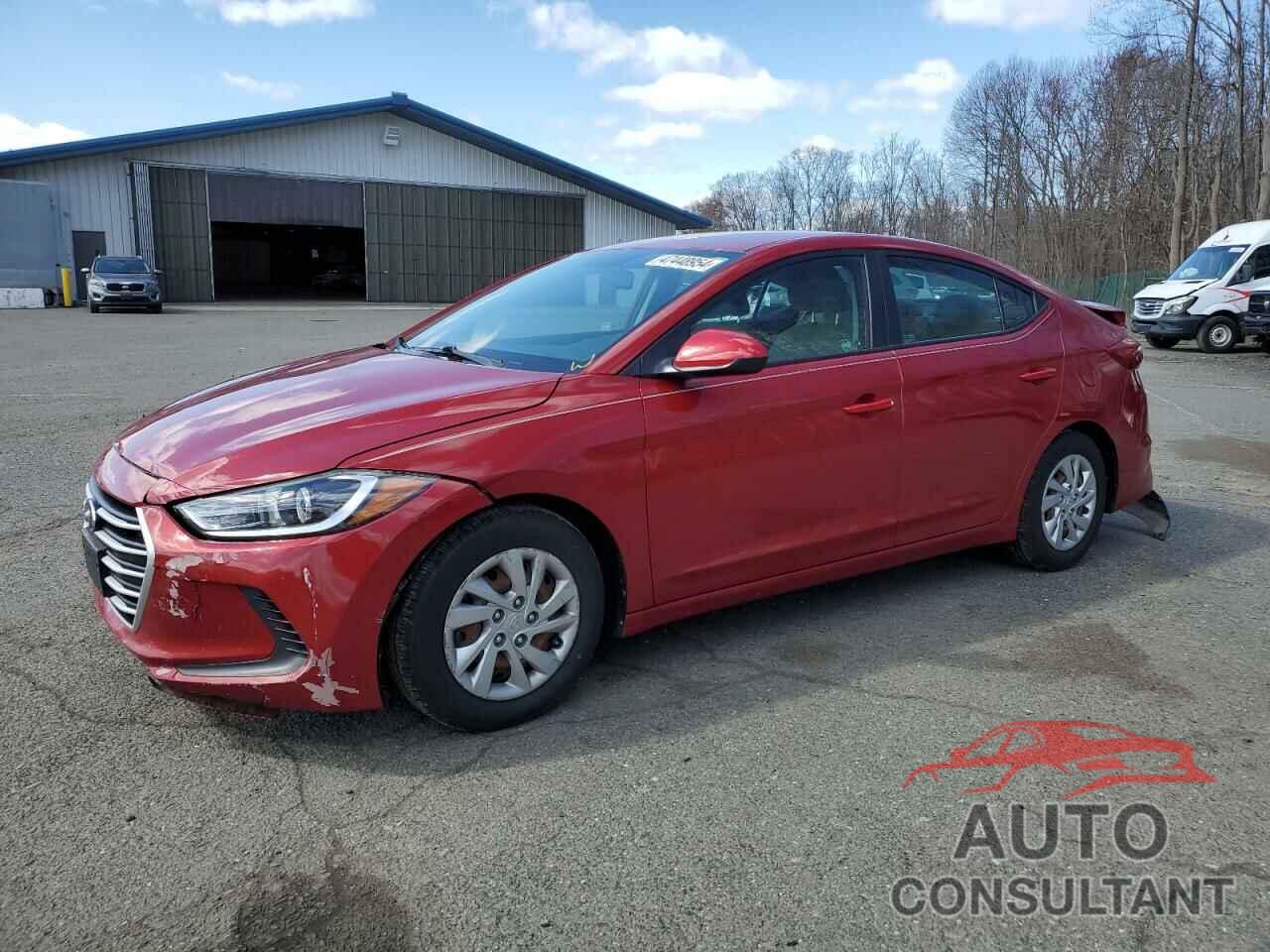 HYUNDAI ELANTRA 2017 - KMHD74LF1HU369258