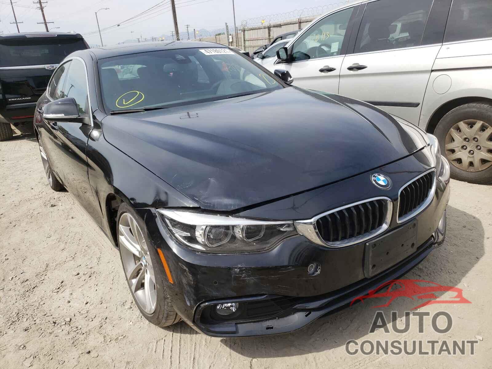 BMW 4 SERIES 2018 - WBA4J1C59JBG78313