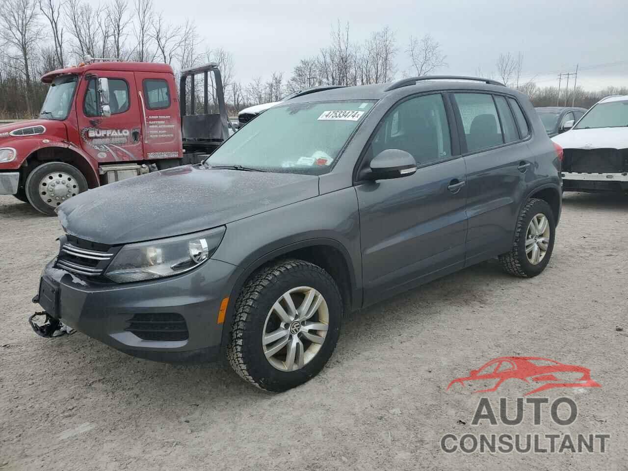 VOLKSWAGEN TIGUAN 2017 - WVGBV7AX2HK029087