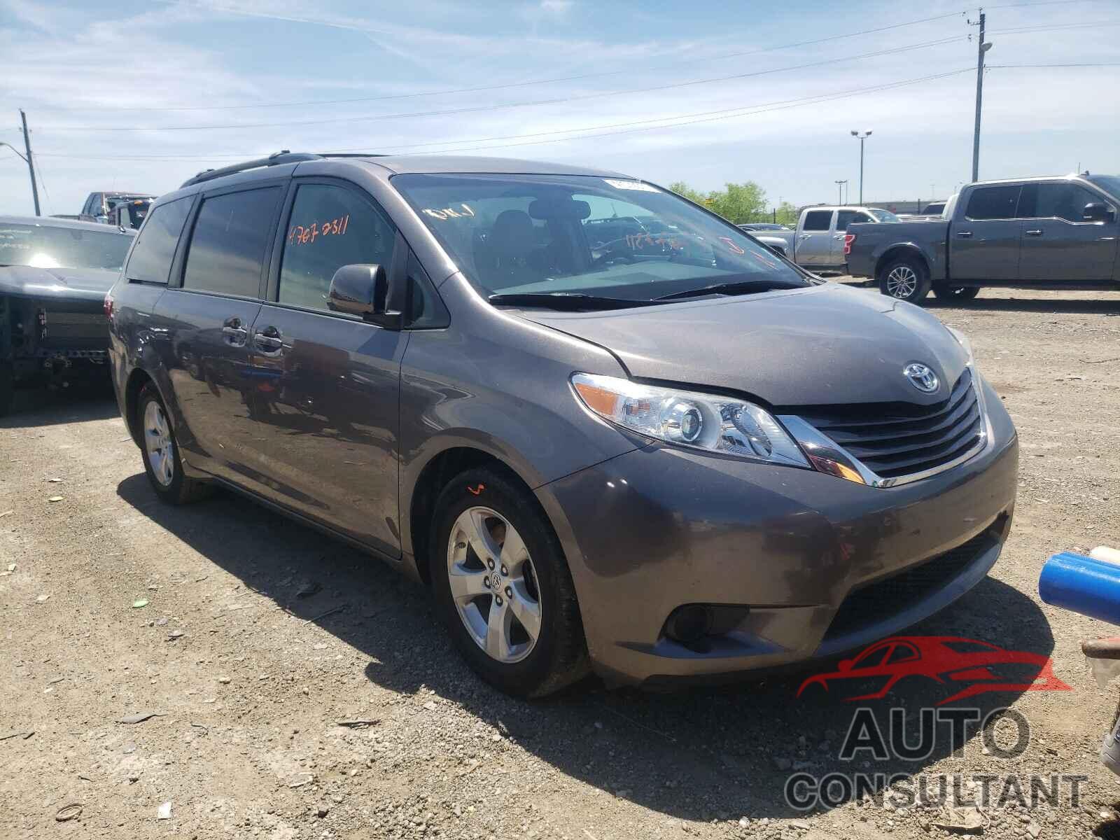 TOYOTA SIENNA 2016 - 5TDKK3DC9GS761805