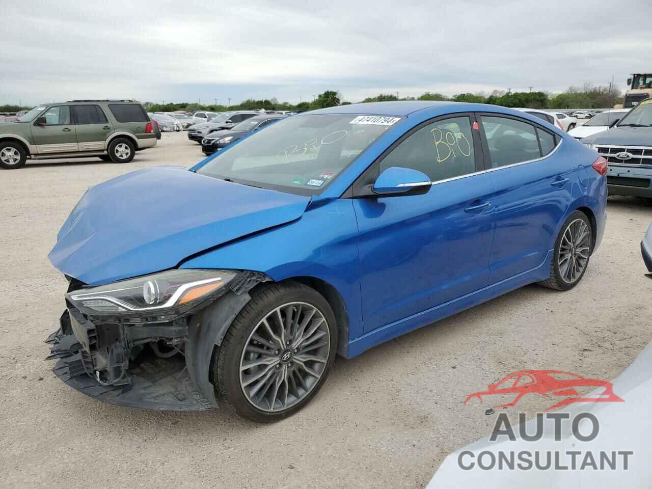 HYUNDAI ELANTRA 2017 - KMHD04LB2HU364541