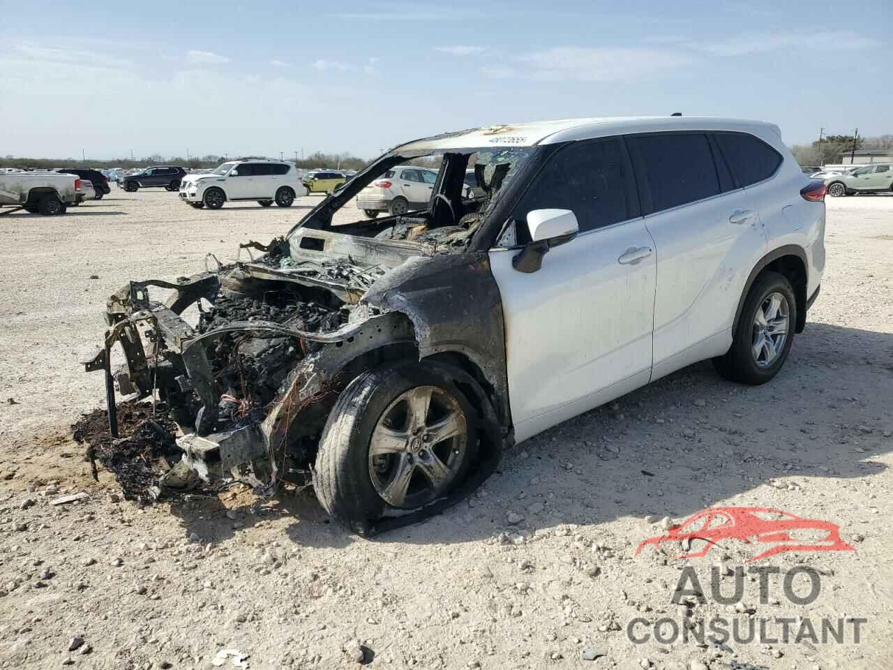 TOYOTA HIGHLANDER 2023 - 5TDZARAH2PS517403