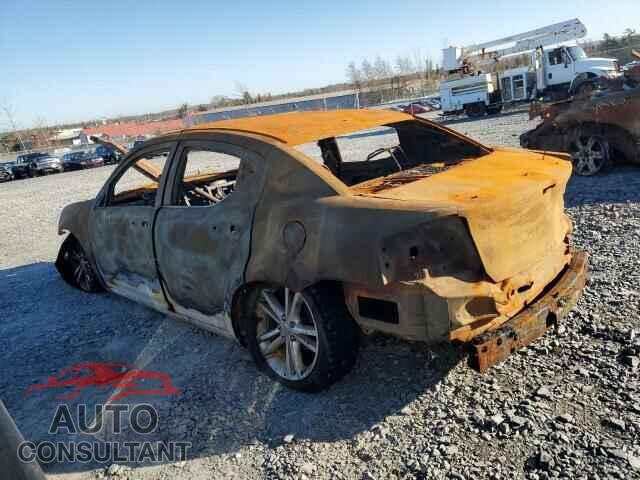 DODGE AVENGER 2012 - 1C3CDZCB9CN199435