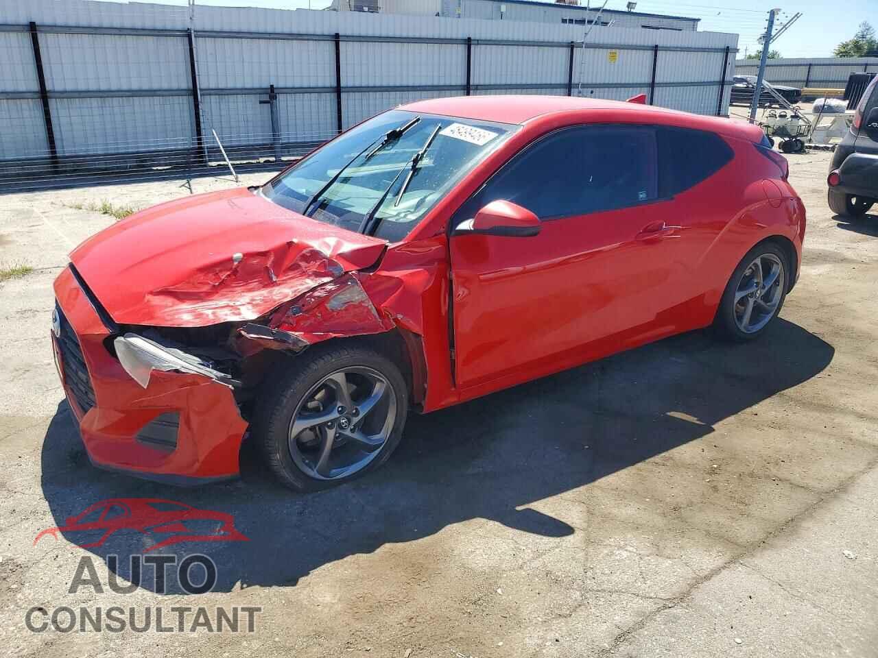 HYUNDAI VELOSTER 2019 - KMHTG6AF5KU009606