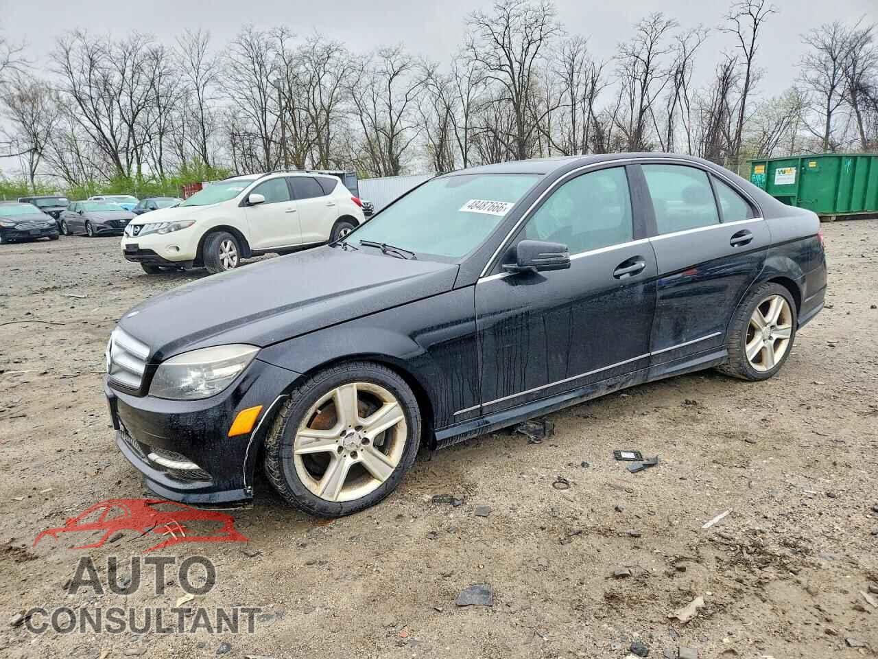 MERCEDES-BENZ C-CLASS 2011 - WDDGF8BB9BR165172