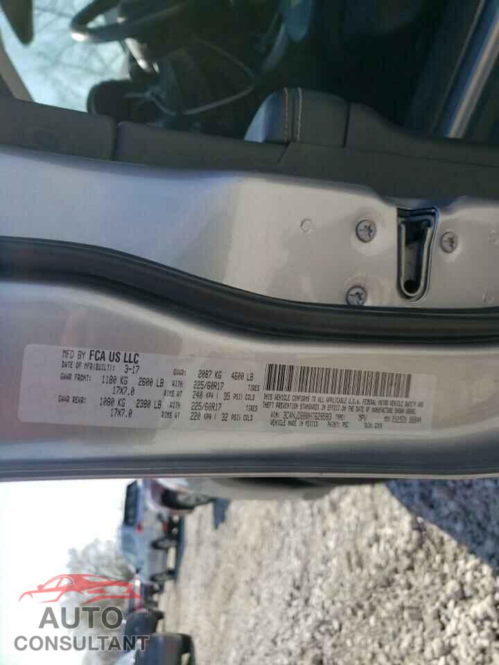 JEEP COMPASS 2017 - 3C4NJDBB0HT628583