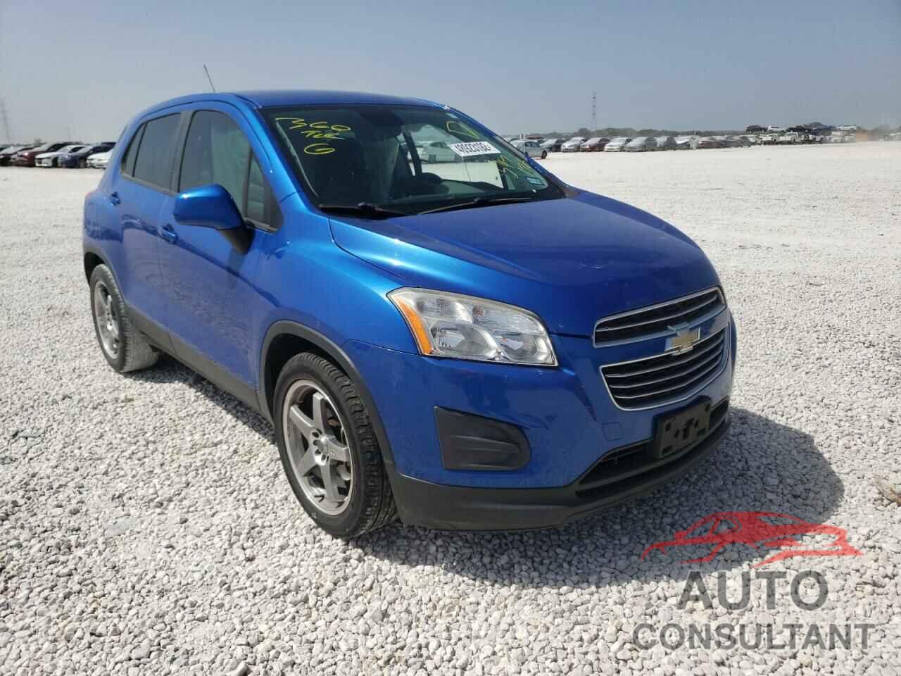 CHEVROLET TRAX 2016 - KL7CJKSB1GB547178