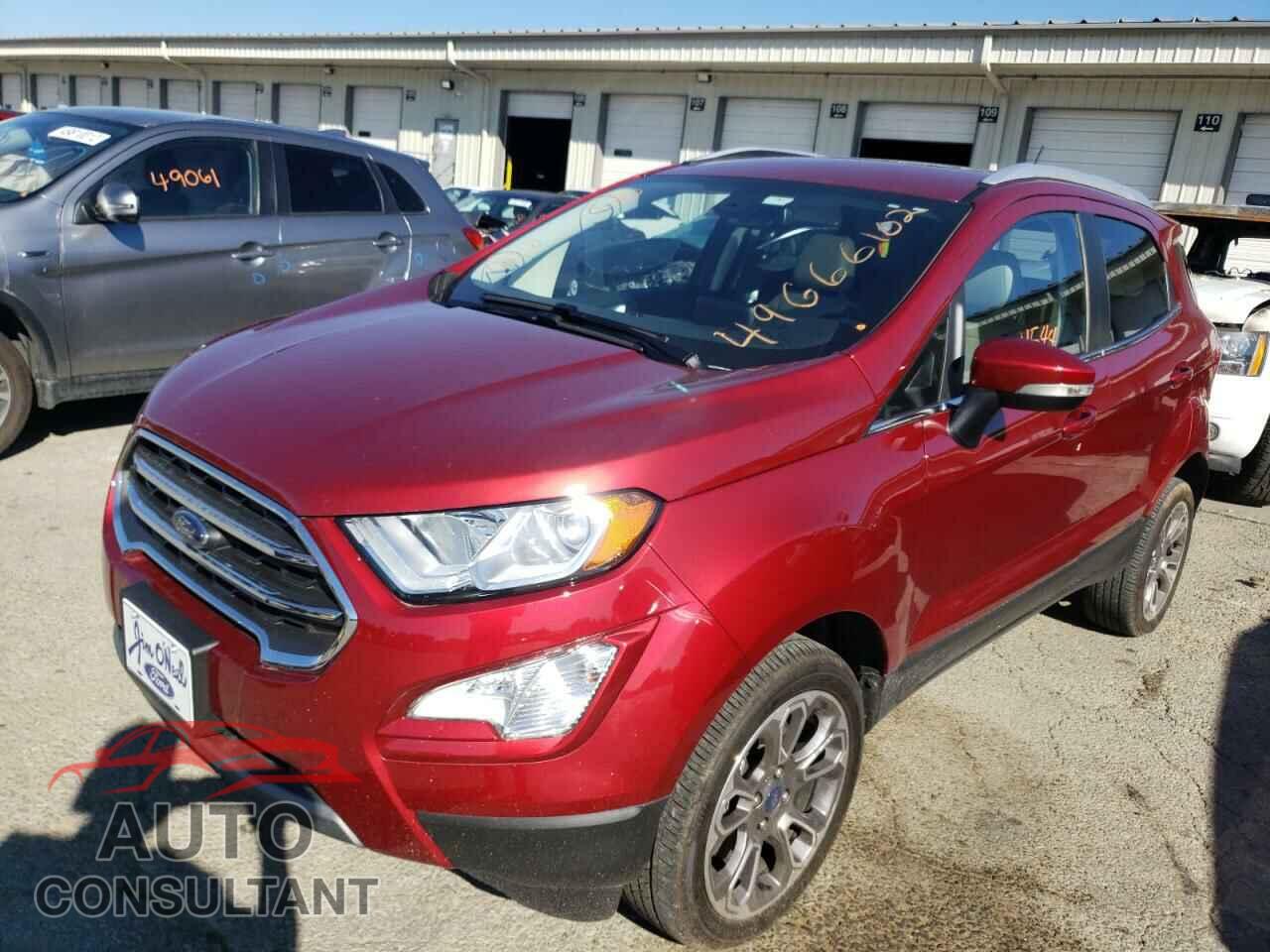 FORD ECOSPORT 2021 - MAJ6S3KL6MC411538