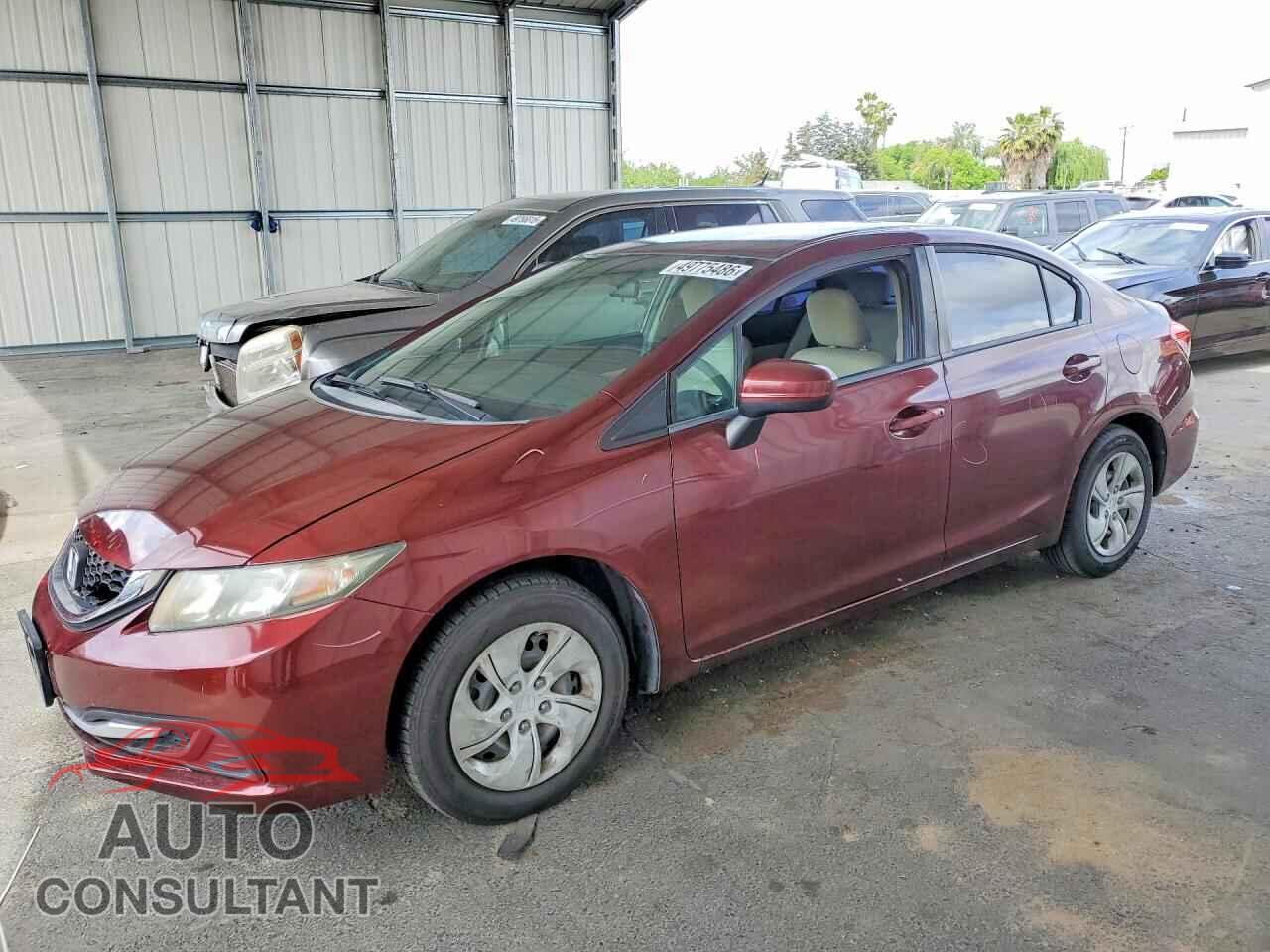 HONDA CIVIC 2014 - 19XFB2F55EE241781
