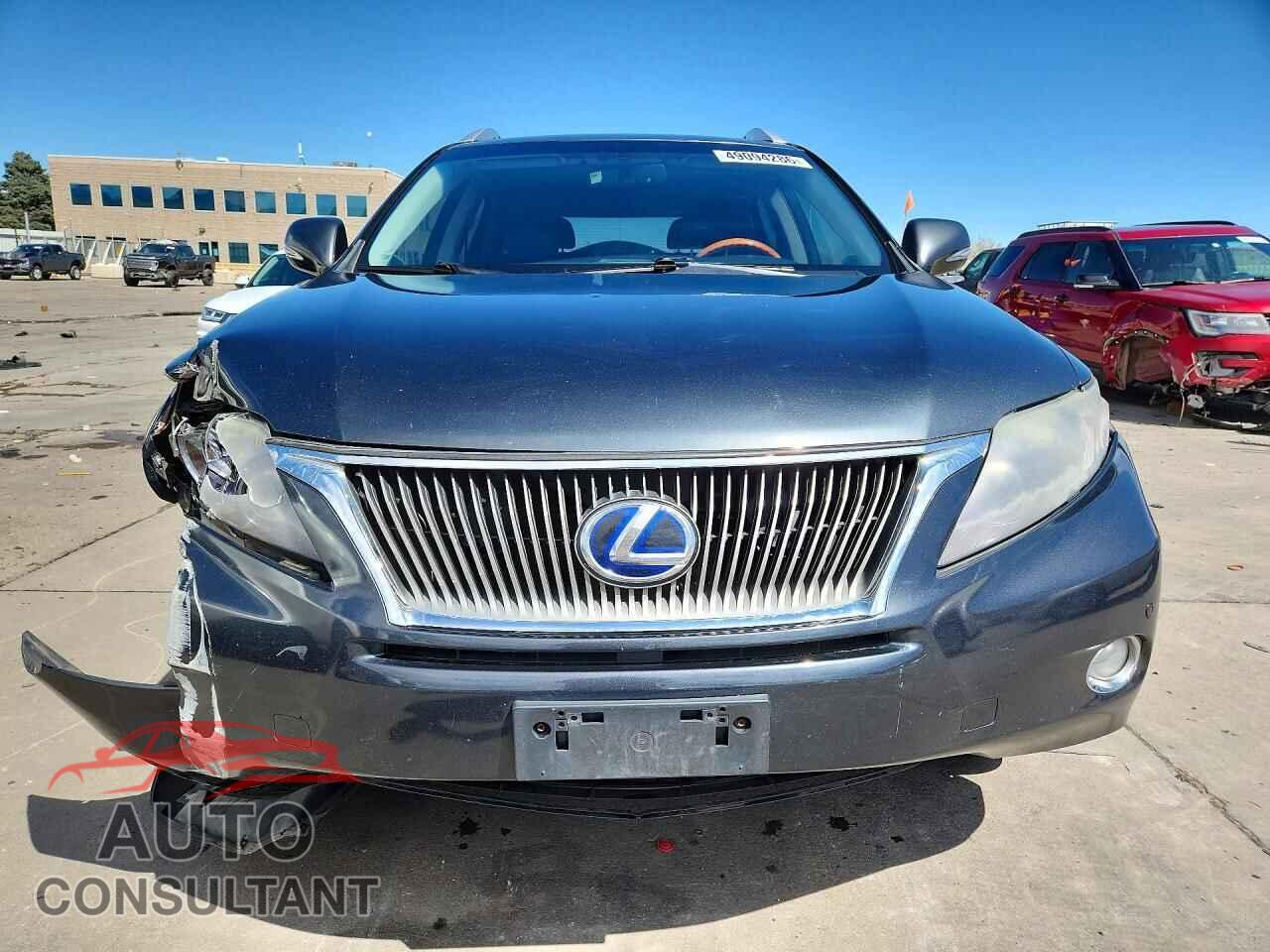 LEXUS RX450 2011 - JTJBC1BA6B2033441