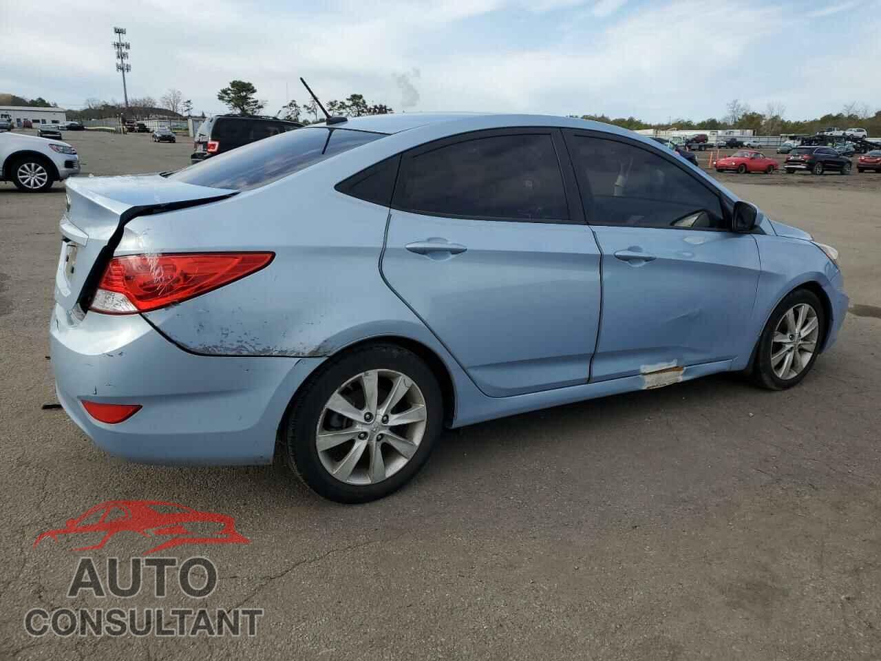 HYUNDAI ACCENT 2013 - KMHCU4AE9DU320334