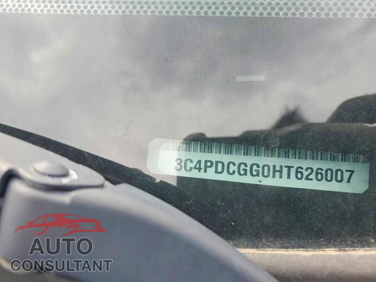 DODGE JOURNEY 2017 - 3C4PDCGG0HT626007