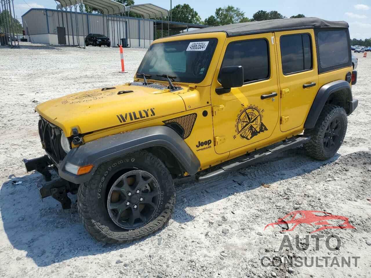 JEEP WRANGLER 2020 - 1C4HJXDG8LW330860