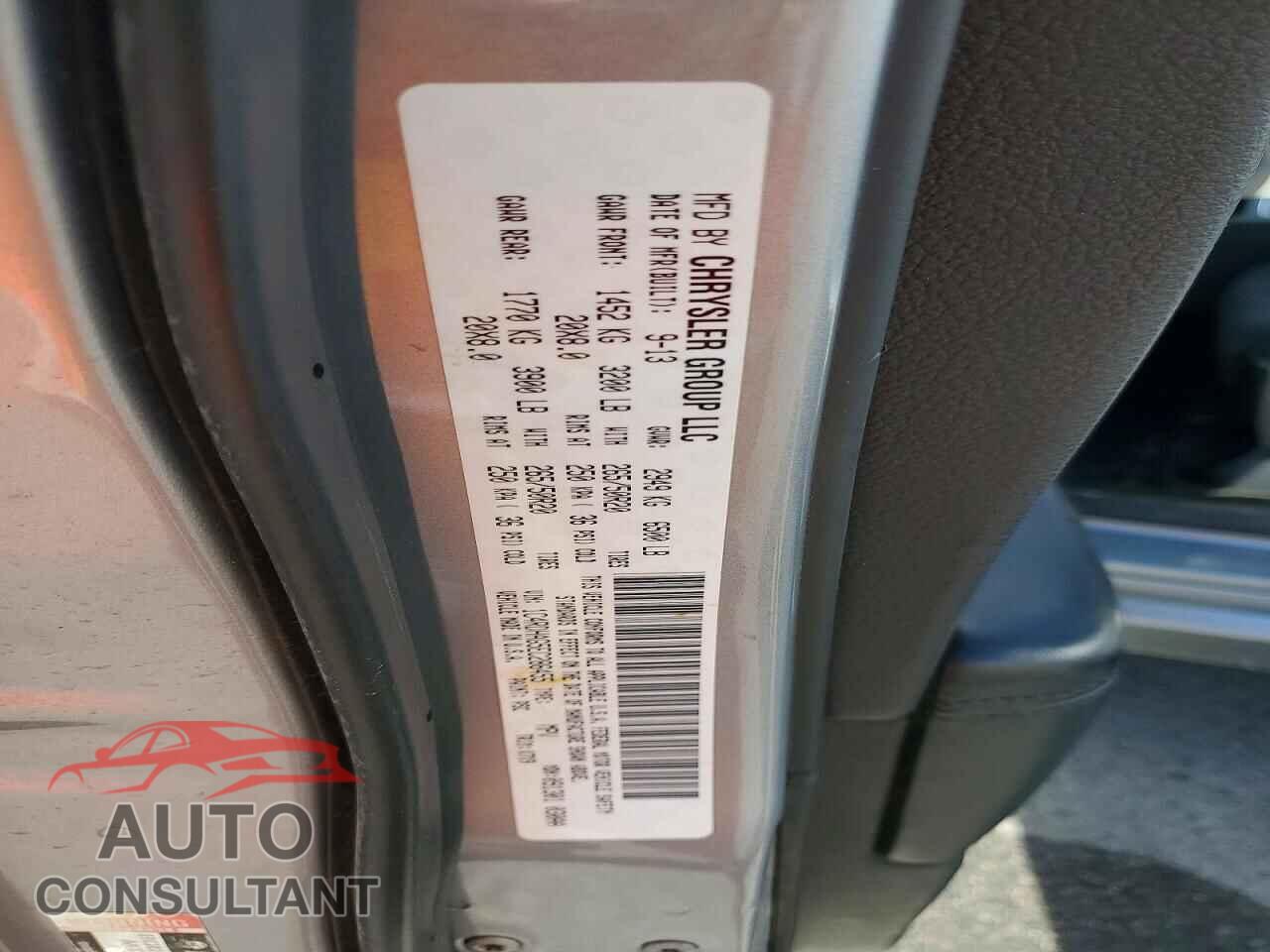 DODGE DURANGO 2014 - 1C4RDHAG5EC286455