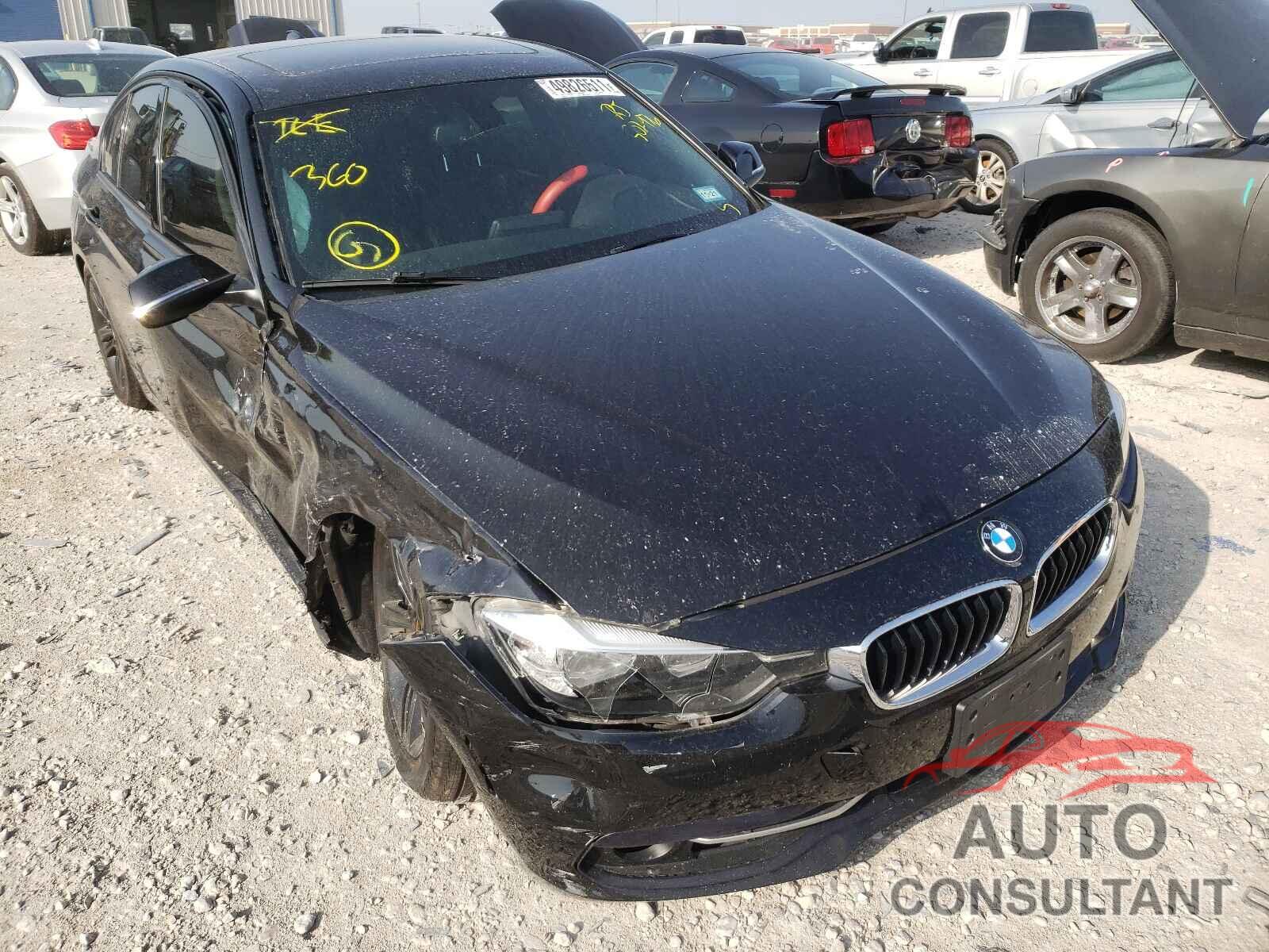 BMW 3 SERIES 2016 - WBA8E3C51GK502976