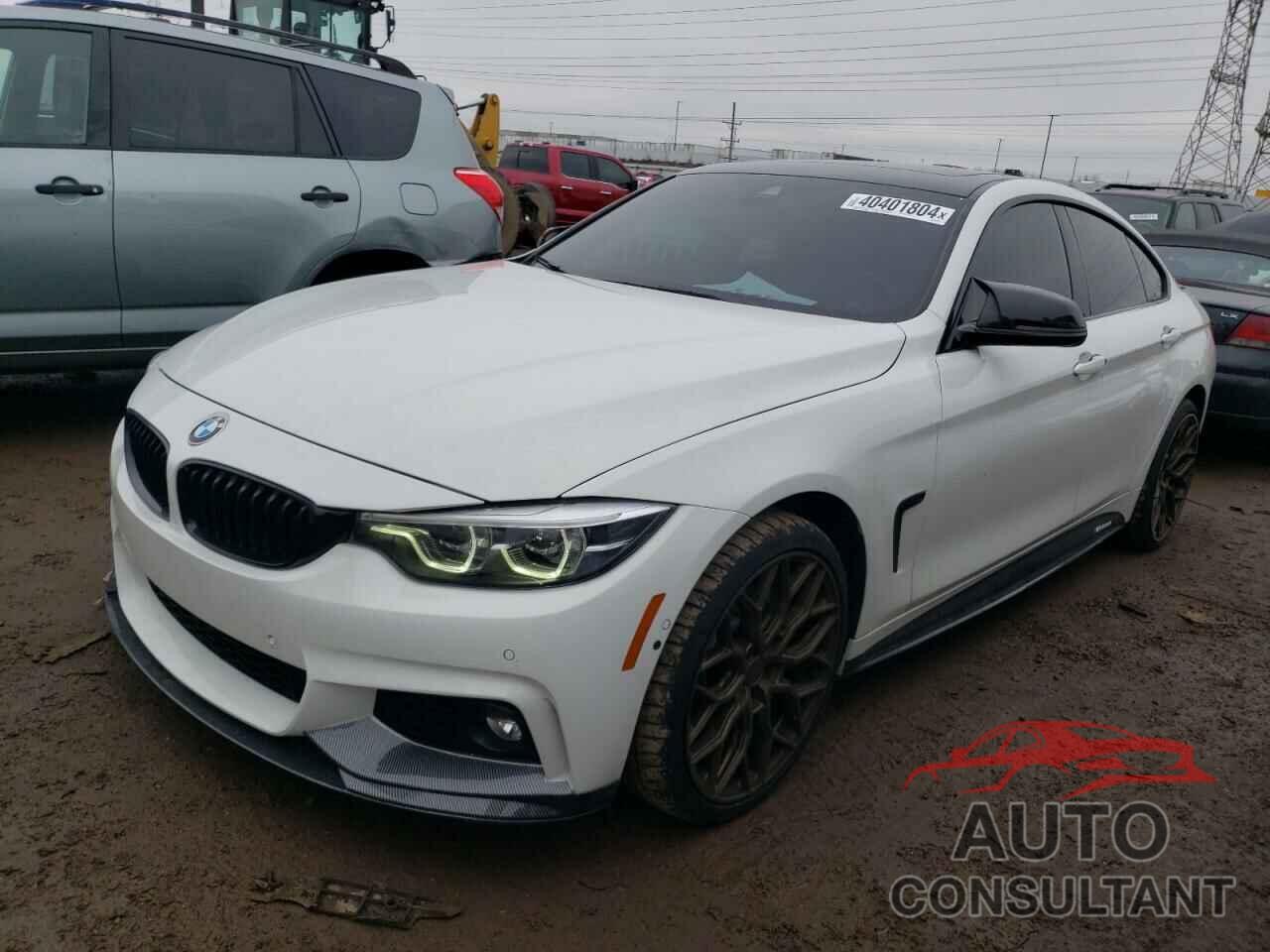 BMW 4 SERIES 2019 - WBA4J7C50KBM76638