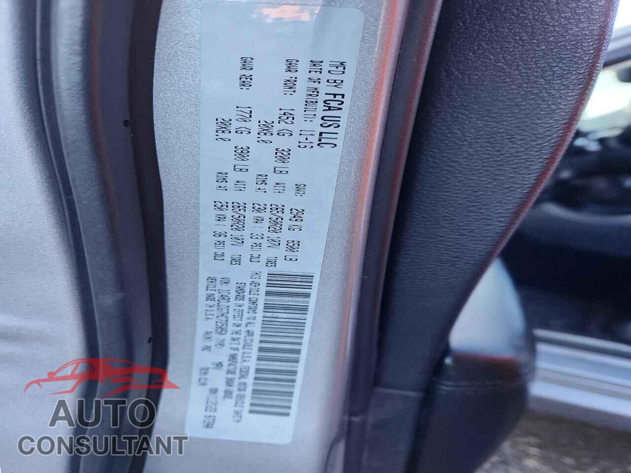 DODGE DURANGO 2017 - 1C4RDJDG7HC725050