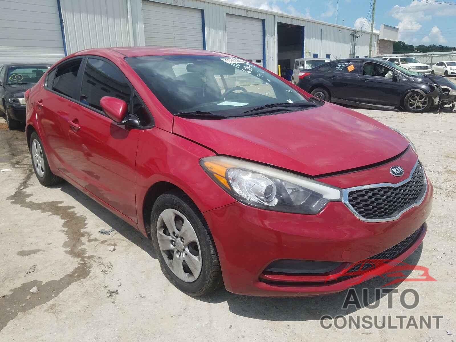 KIA FORTE 2016 - KNAFK4A60G5438381
