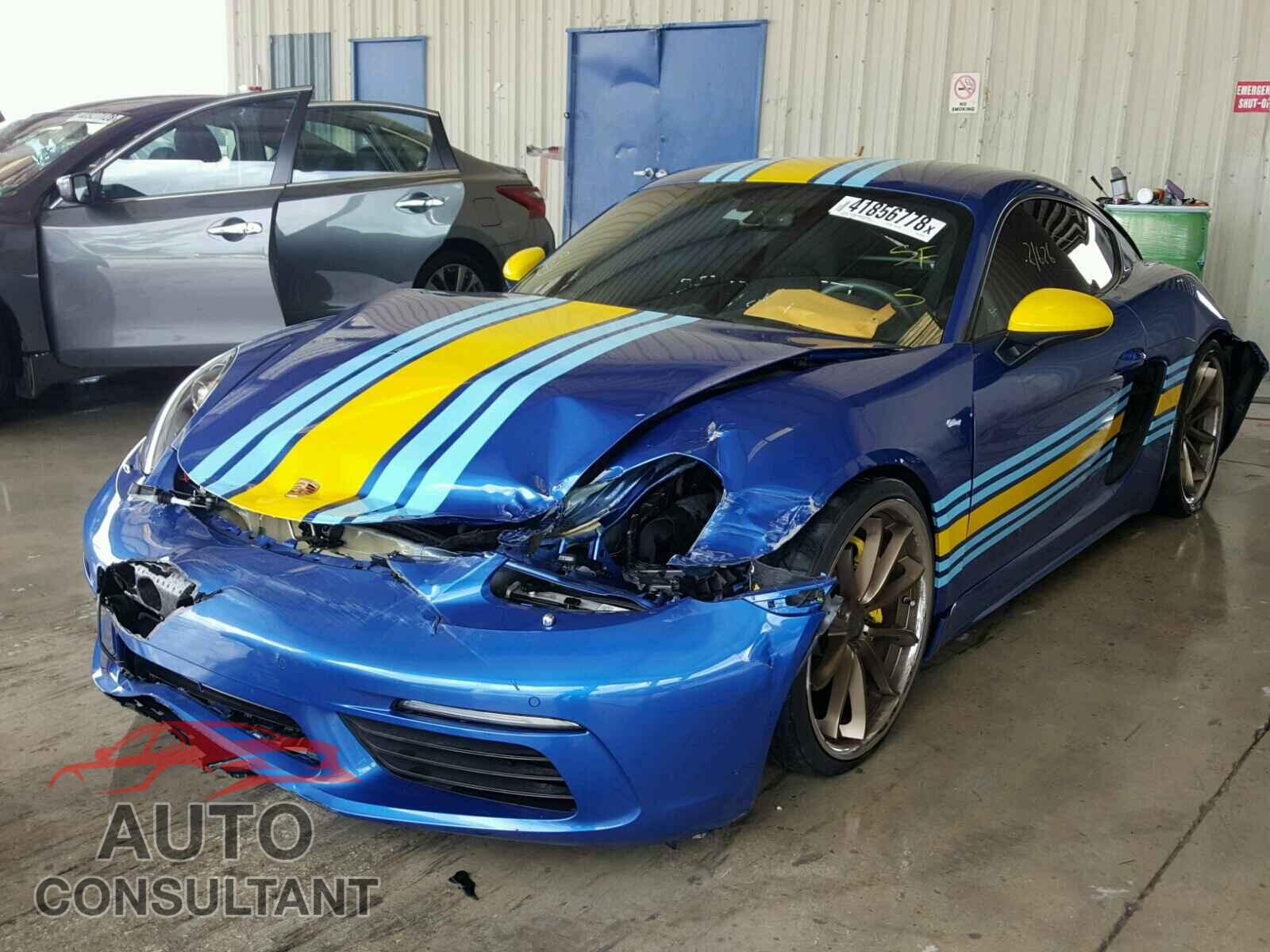PORSCHE CAYMAN 2017 - WP0AA2A84HS270818