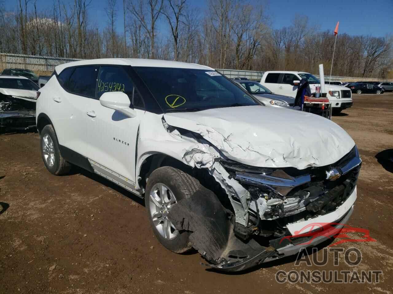 CHEVROLET BLAZER 2021 - 3GNKBCRS8MS580581