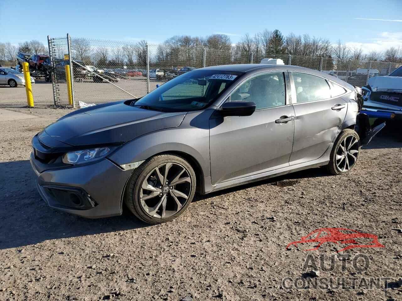 HONDA CIVIC 2020 - 2HGFC2F84LH533626