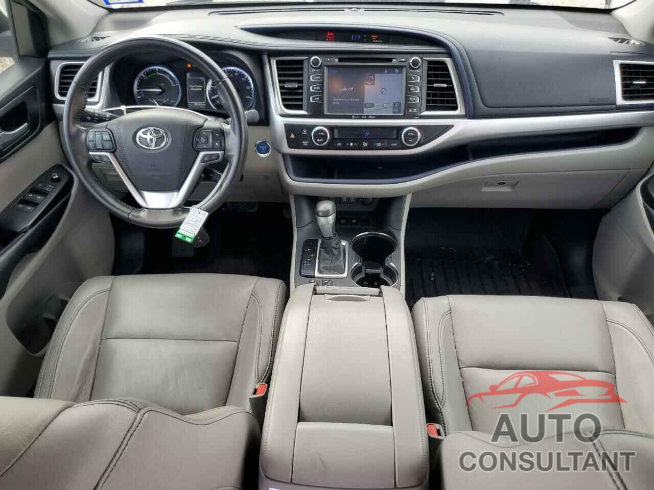 TOYOTA HIGHLANDER 2017 - 5TDJGRFH1HS029940