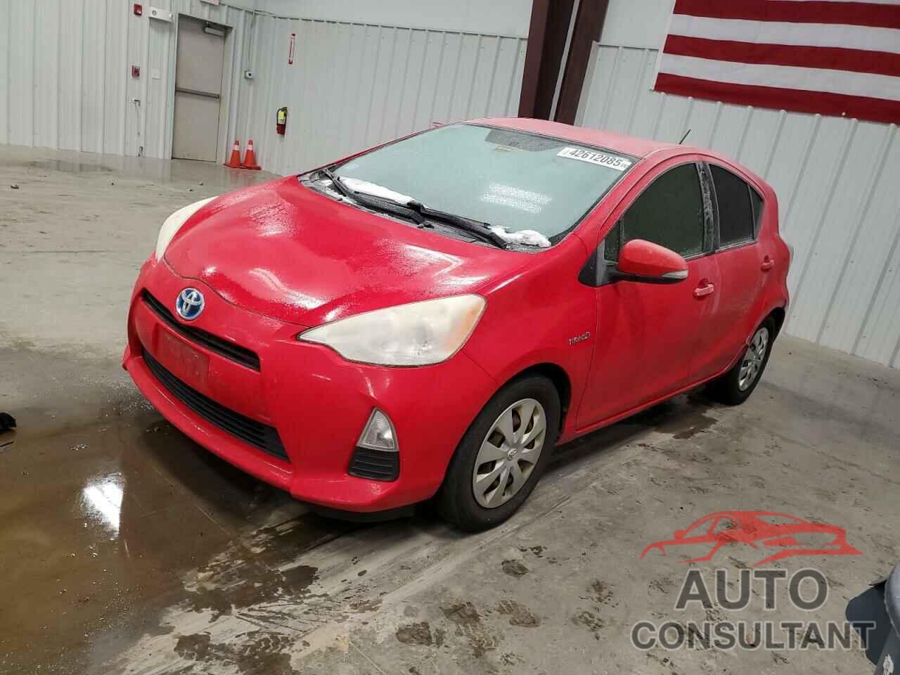 TOYOTA PRIUS 2012 - JTDKDTB36C1510728