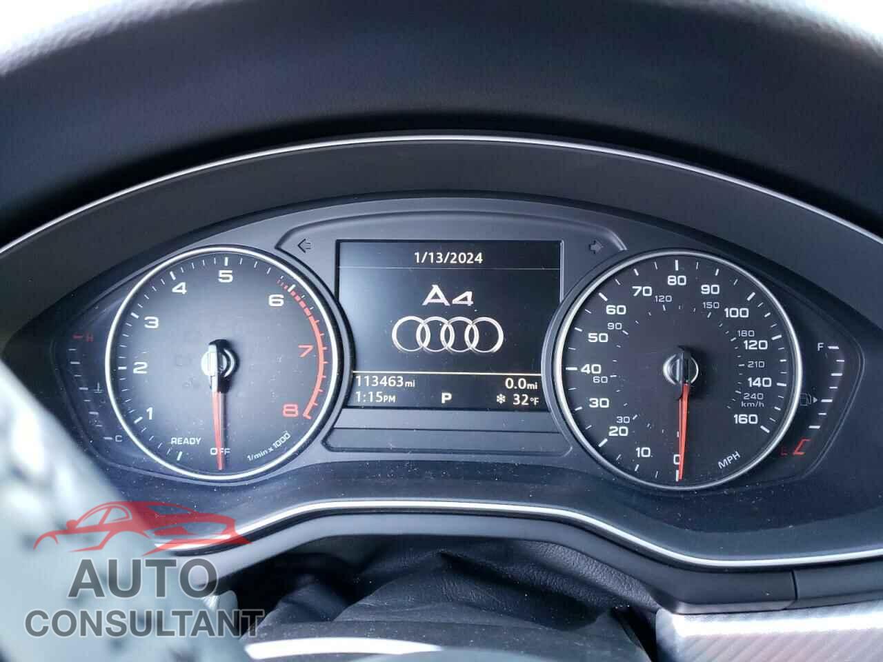 AUDI A4 2017 - WAUGMAF48HN044178