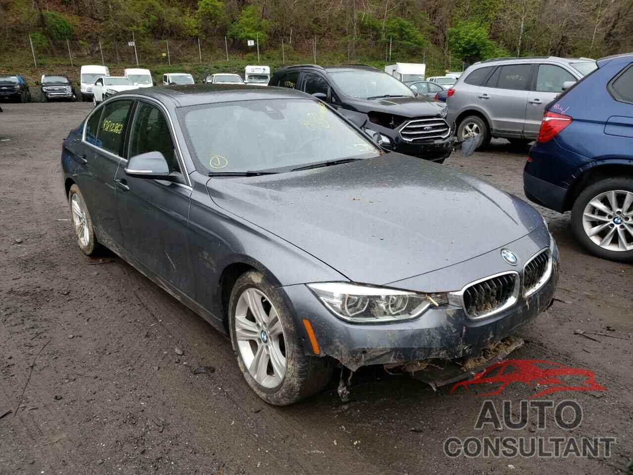 BMW 3 SERIES 2017 - WBA8D9G38HNU65648