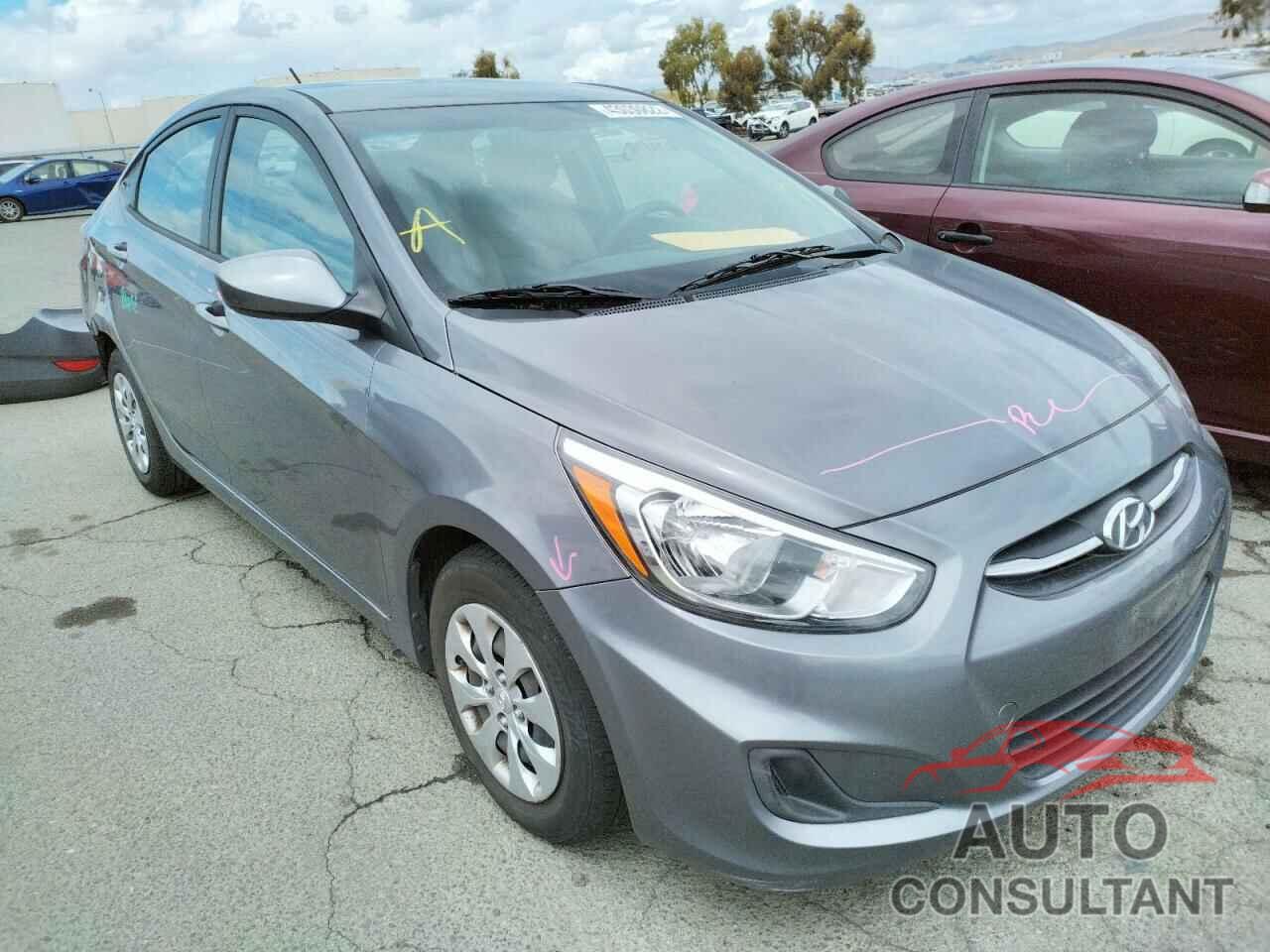 HYUNDAI ACCENT 2016 - KMHCT4AE9GU964665