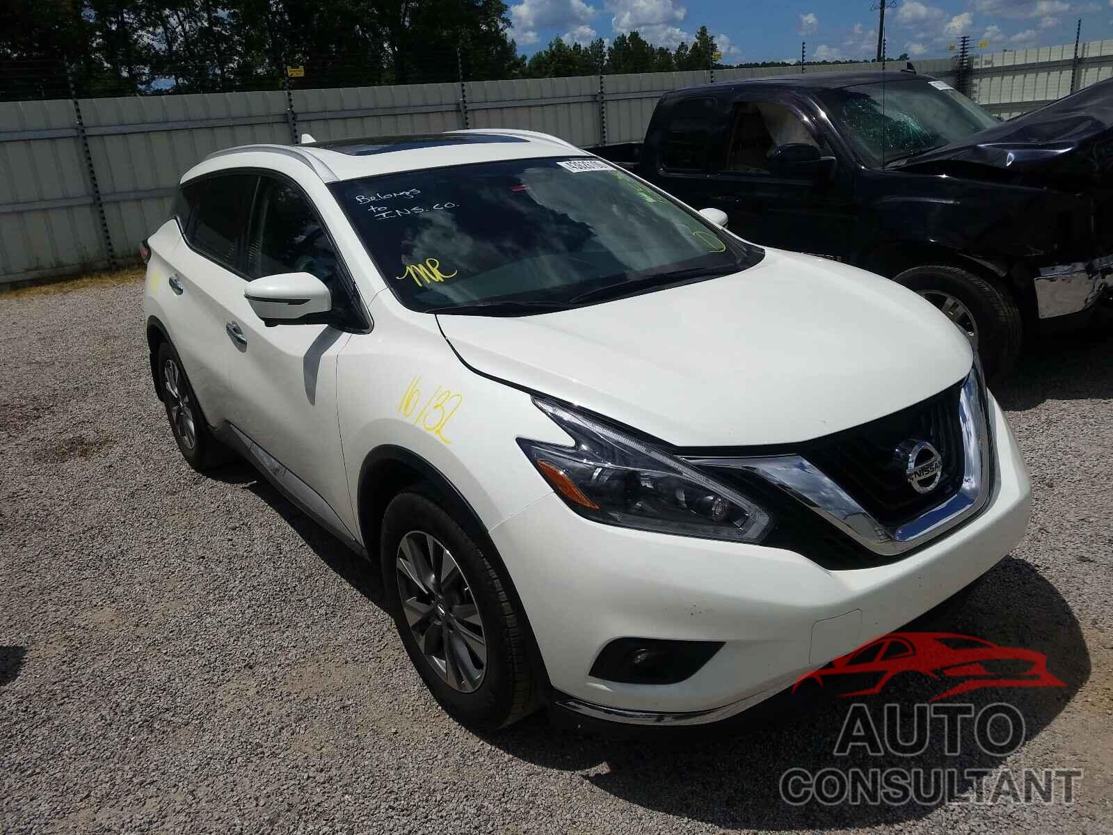 NISSAN MURANO 2018 - 5N1AZ2MH0JN161745