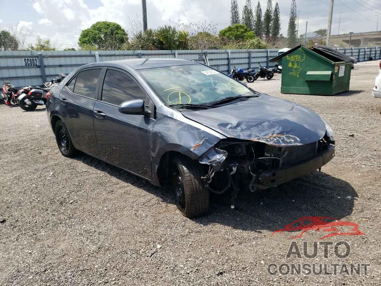 TOYOTA COROLLA 2017 - 5YFBURHE1HP584279