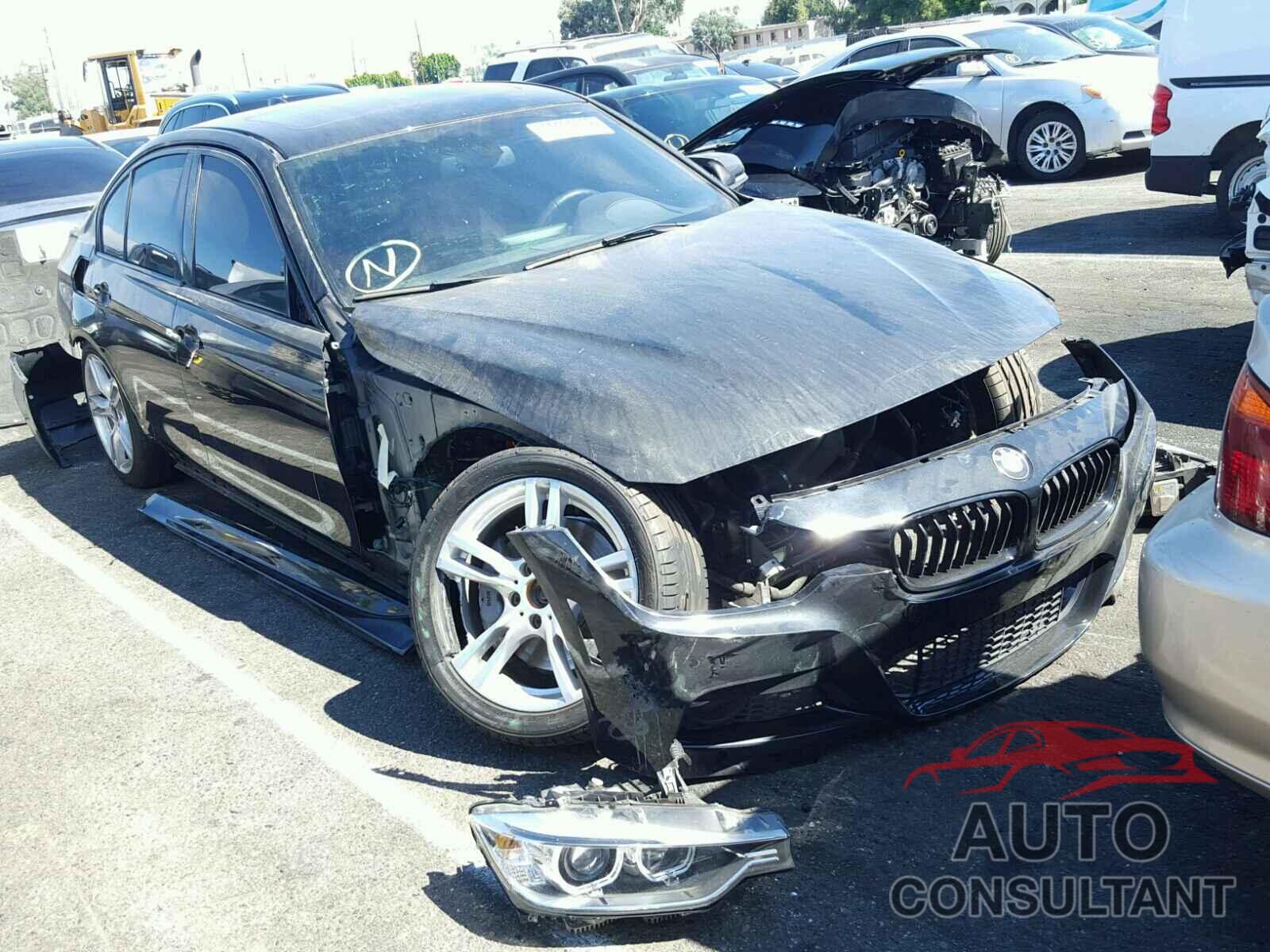 BMW 3 SERIES 2015 - WBA3C1C5XFK121159