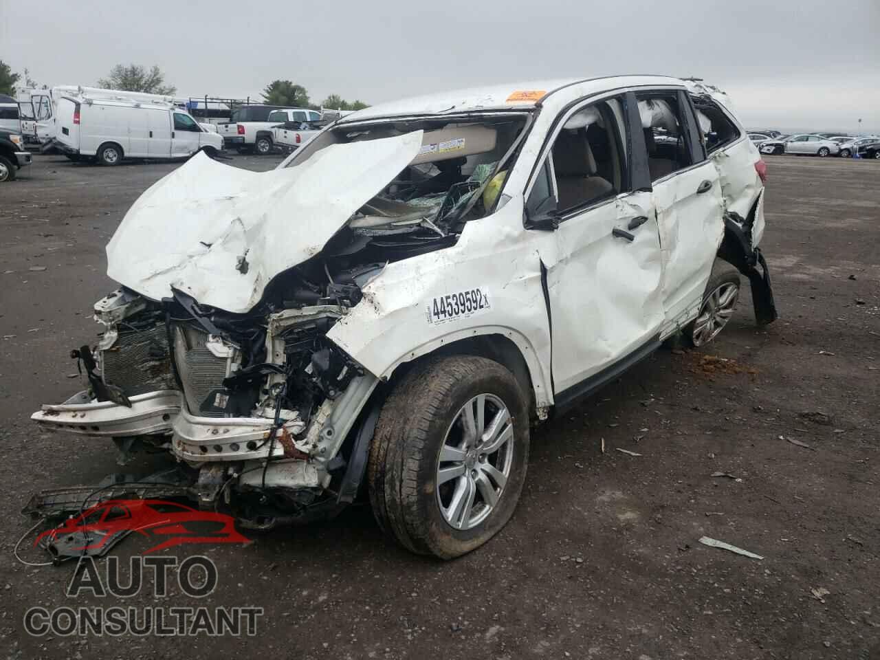 HONDA PILOT 2016 - 5FNYF6H19GB038467