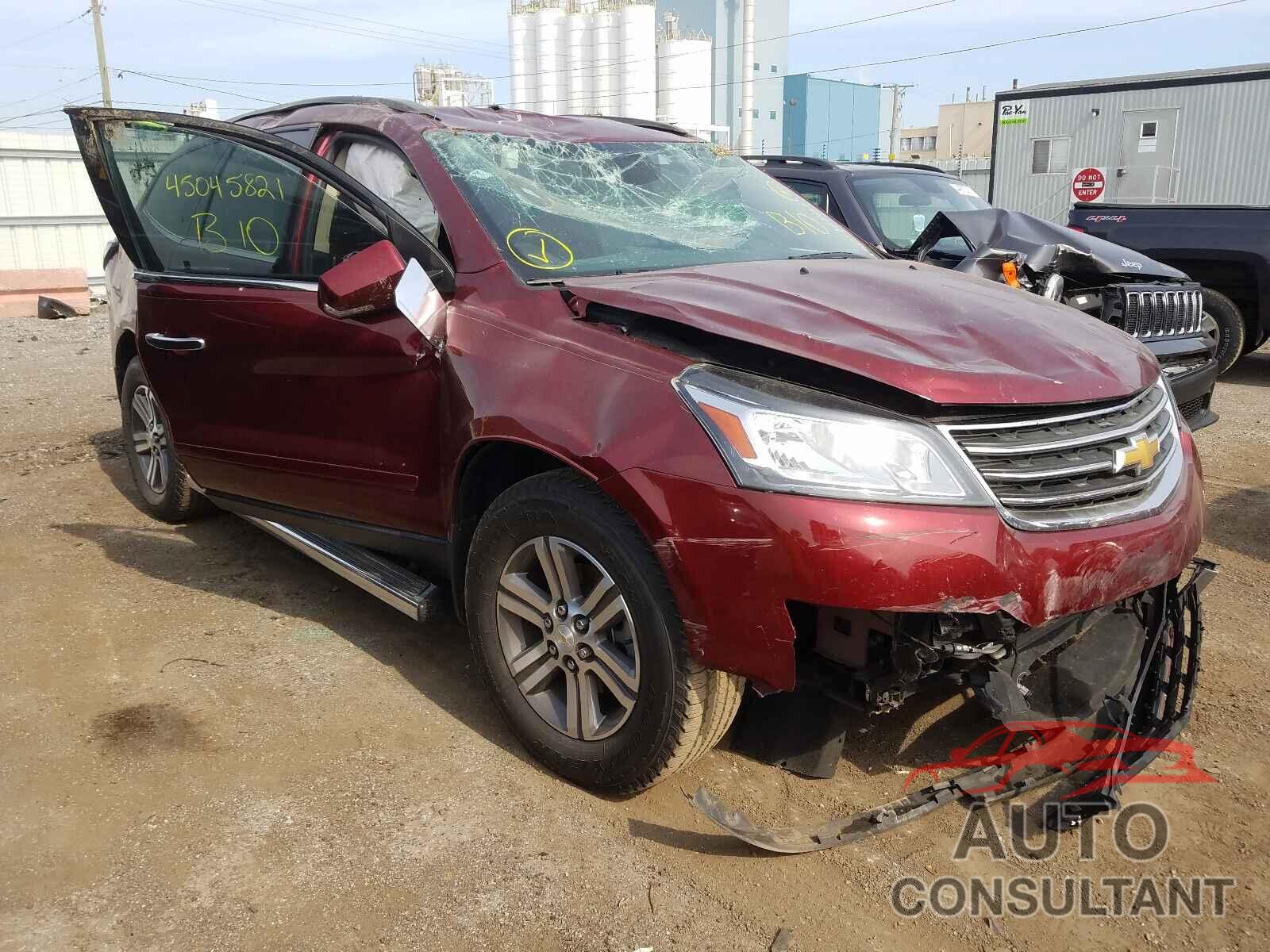 CHEVROLET TRAVERSE 2017 - 1GNKRHKD3HJ122622