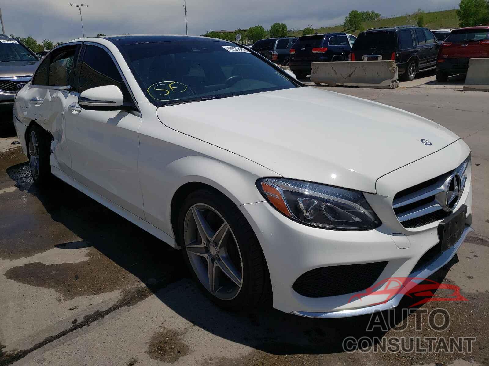 MERCEDES-BENZ C CLASS 2017 - 55SWF4KB0HU204856