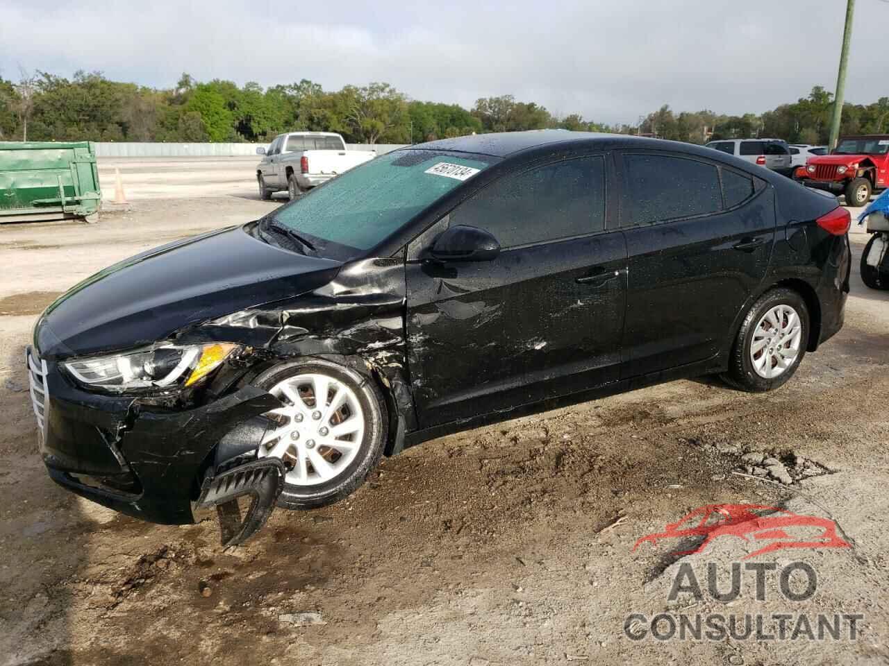 HYUNDAI ELANTRA 2018 - KMHD74LF4JU584297