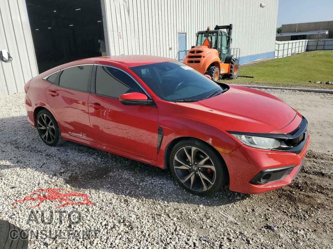 HONDA CIVIC 2019 - 2HGFC2F86KH516535