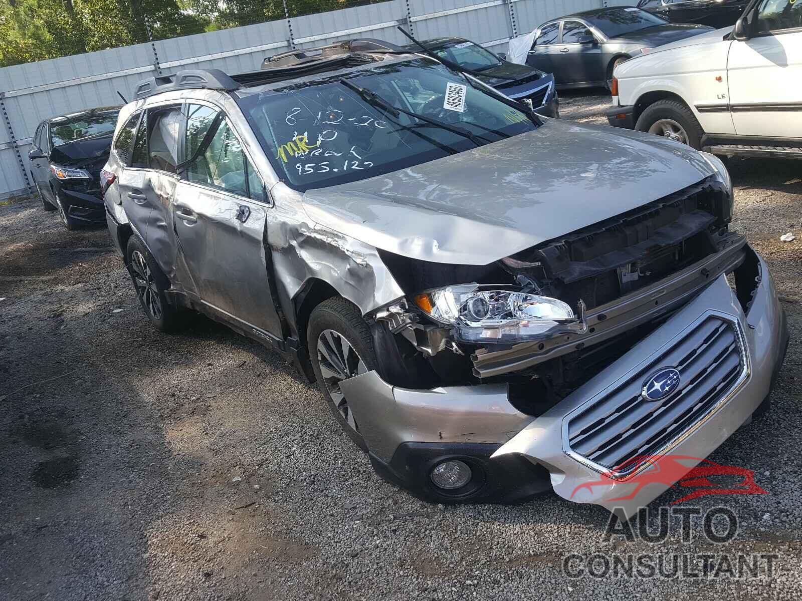 SUBARU OUTBACK 2016 - 4S4BSBNC4G3290992