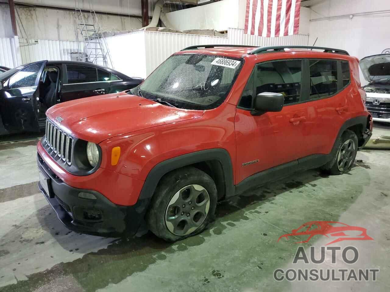 JEEP RENEGADE 2017 - ZACCJAAB1HPE48883