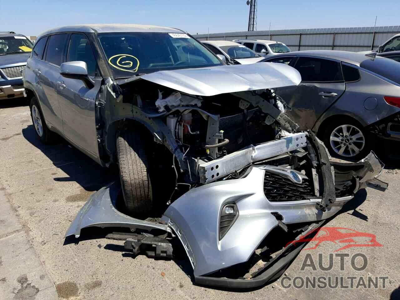 TOYOTA HIGHLANDER 2021 - 5TDBBRCH8MS023473