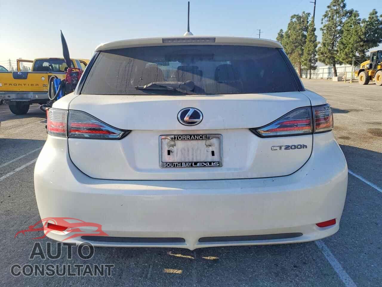 LEXUS CT 200 2012 - JTHKD5BH1C2087430