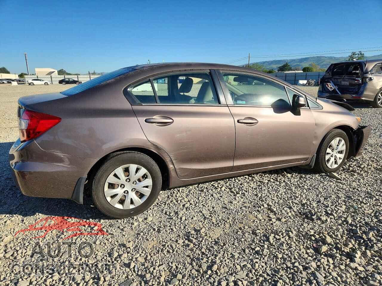 HONDA CIVIC 2012 - 2HGFB2F5XCH520615