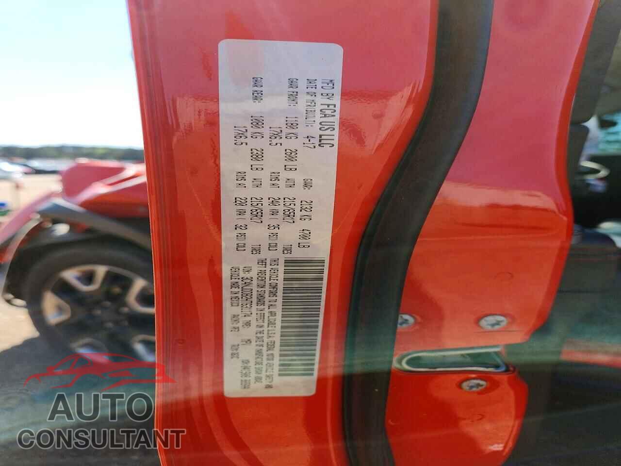 JEEP COMPASS 2017 - 3C4NJDDB2HT631174